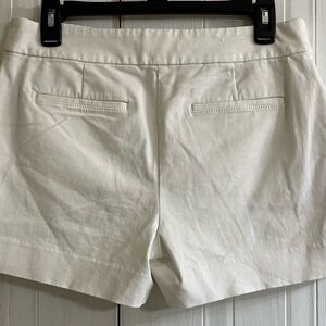 The Loft white shorts size 2